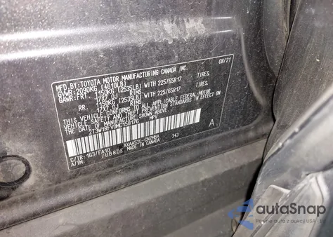 2021 Toyota Rav4 Xle from USA, damaged, VIN 2T3W1RFV0MC158176